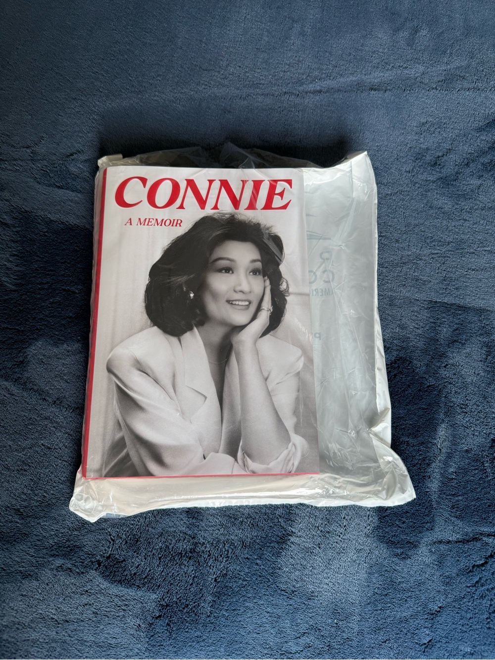 Connie Chung Signed Connie A Memoir Premiere Collectibles COA Sealed Copy A